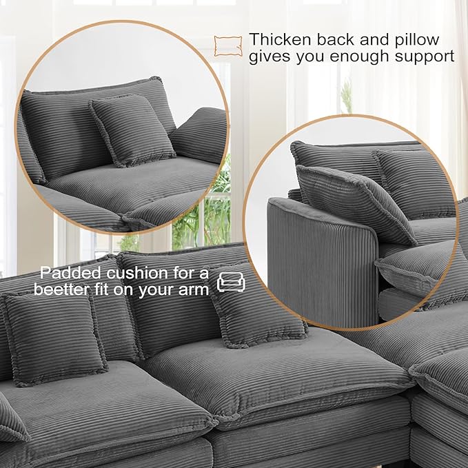 Furniliving Oversized Accent Chair - Image 5
