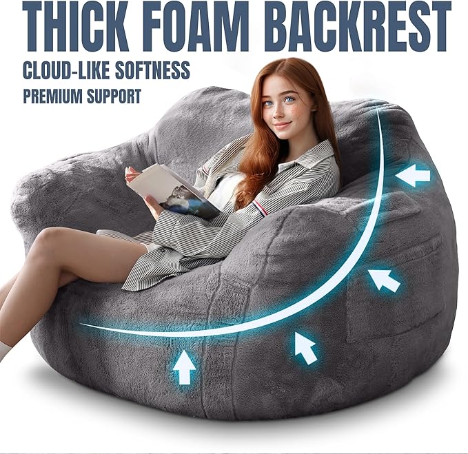 Large Bean Bag Chairs for Adults - Image 5