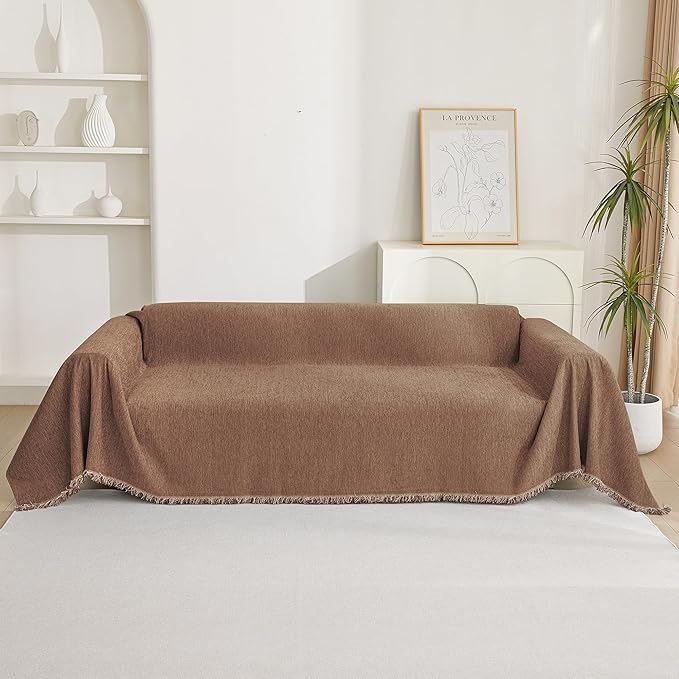 MYSKY HOME Couch Covers for 3 Cushion Couch Sofa, Sectional Couch Cover L Shape - Image 7