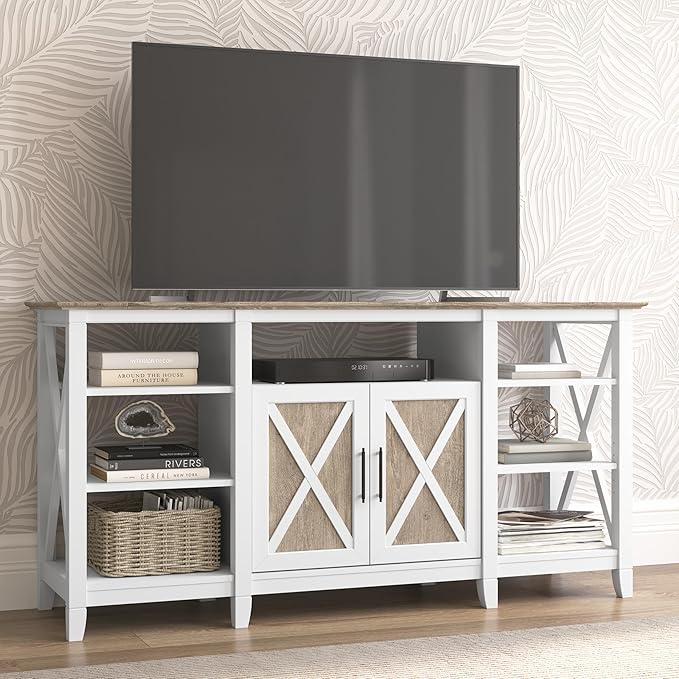 Bush Furniture Key West Tall TV Stand - Image 2