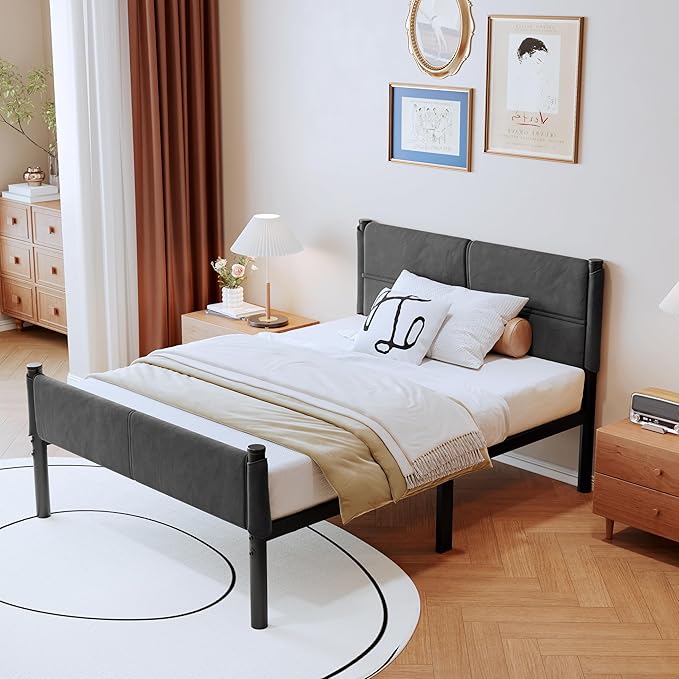 Metal Bed Frame, 14Inch Twin Size Bed Frame - Image 4