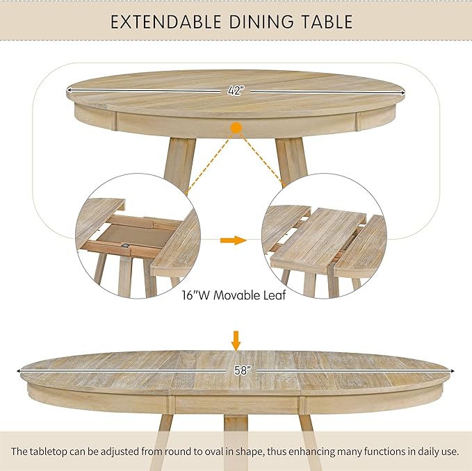 Ball & Cast 5 Piece Dining Table Set - Image 7