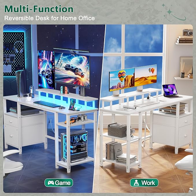 Furologee 61" Computer Desk - Image 7