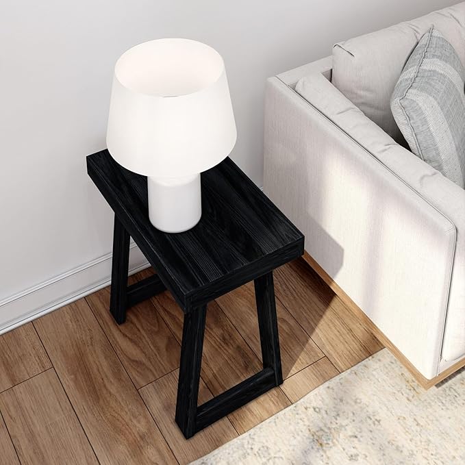 Plank+Beam Classic Rectangular Side Table, Slim Side Table - Image 5