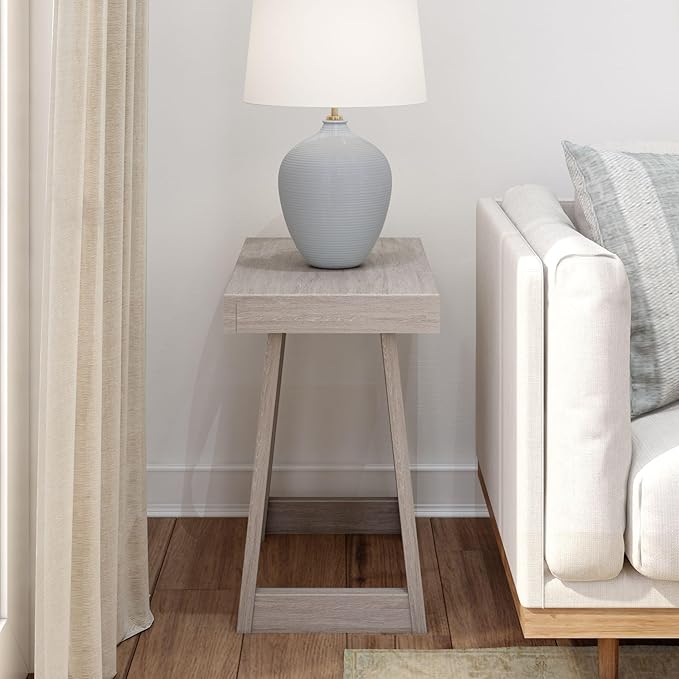 Plank+Beam Classic Rectangular Side Table, Slim Side Table - Image 2