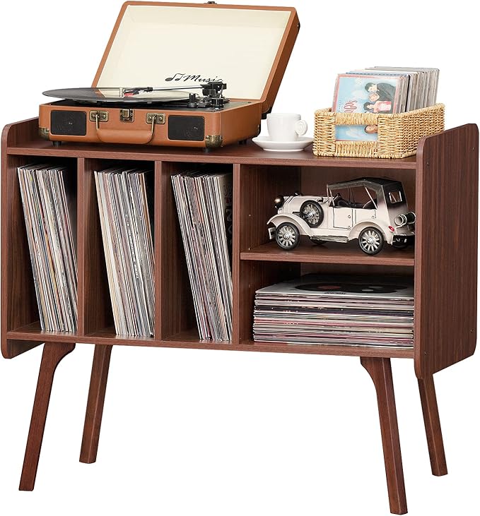 Lerliuo Record Player Stand by Lerliuo