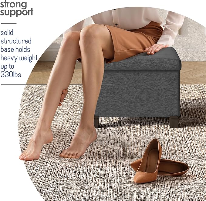 STORAGEBUD Storage Ottoman Cube - Image 5