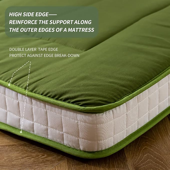 MAXYOYO Futon Mattress, Padded Japanese Floor Mattress Quilted Bed Mattress - Image 5