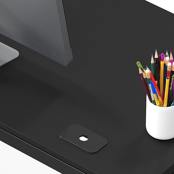 SHW 55-Inch Commercial-Grade Office Computer Desk - Image 6