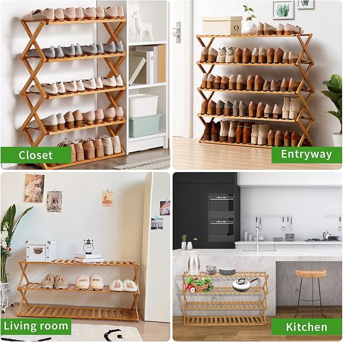 Choclaif Free Standing Shoe Racks - Image 3