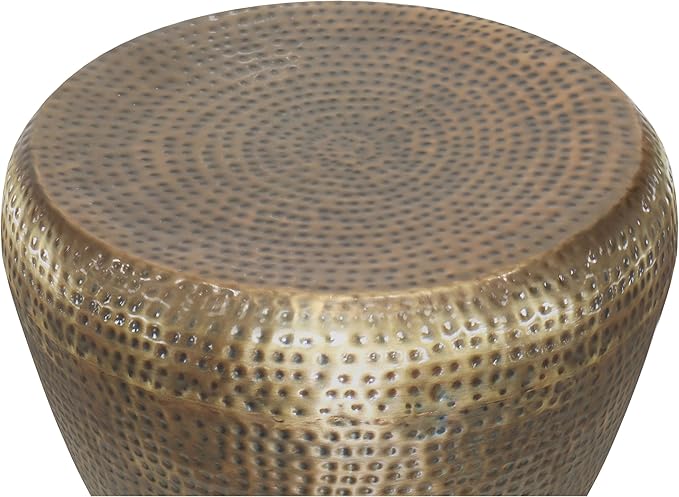 SIMPLIHOME Preston Modern Industrial 22 inch Wide Metal Metal Side Table in - Image 5