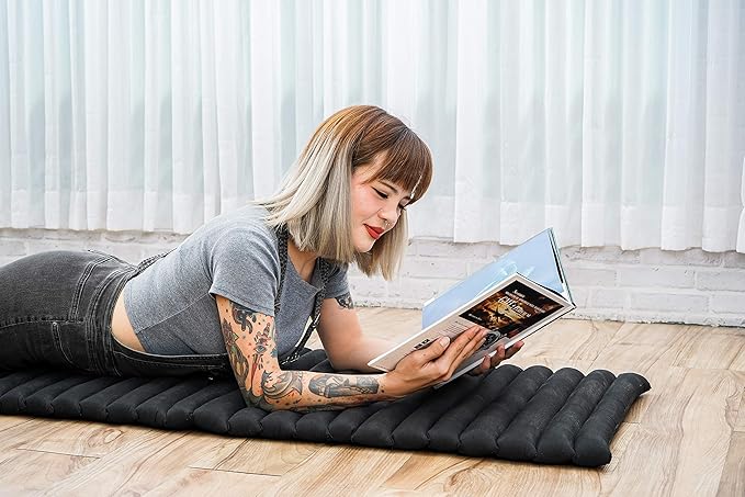 Leewadee - Foldable Floor Mattress - Japanese Roll Up Futon -Trifold Tatami - Image 5