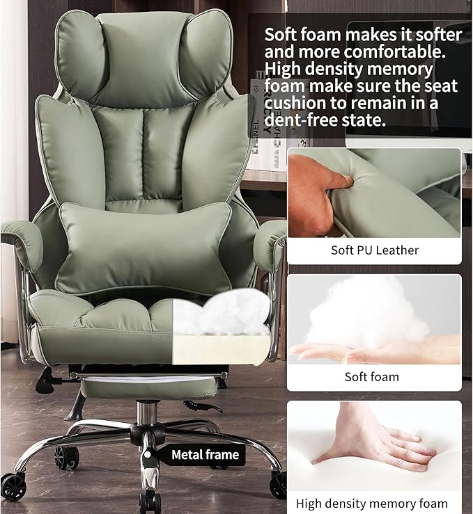 Efomao Big and Tall Office Chair 400lbs - Image 5