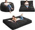 Hobestluk Bean Bag Chair Convertible Beanbag Chairs by YourHomeDeservesMore