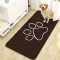 OLANLY Door Mat for Muddy Dog Paws 47x24, Ultra Absorbent Chenille Mud Doormat by OLANLY