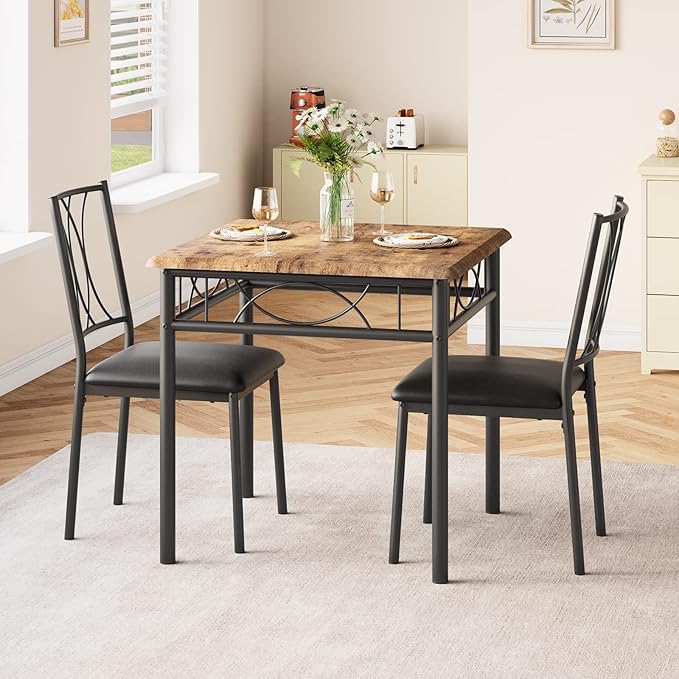 Dining Table Set for 2, Kitchen Table - Image 5