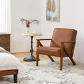 Yaheetech Accent Chair Faux Leather Armchair Lounge Chair by Yaheetech