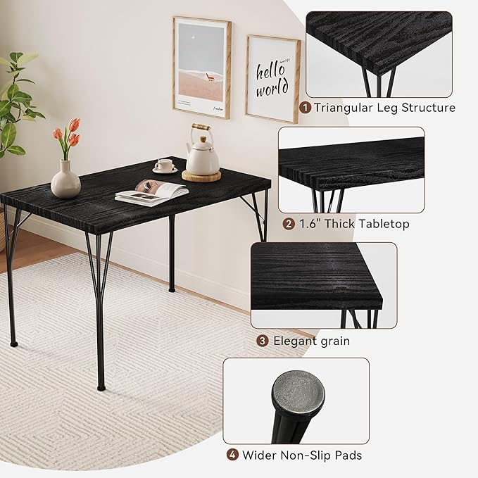 Vipbear Kitchen Dining Table Set - Image 6