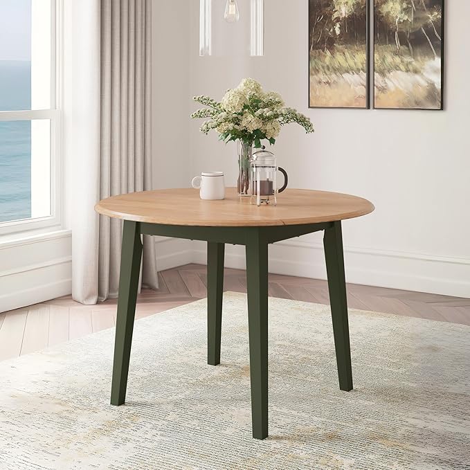 Signature Design by Ashley Gesthaven Modern Dining Drop Leaf Table - Image 2