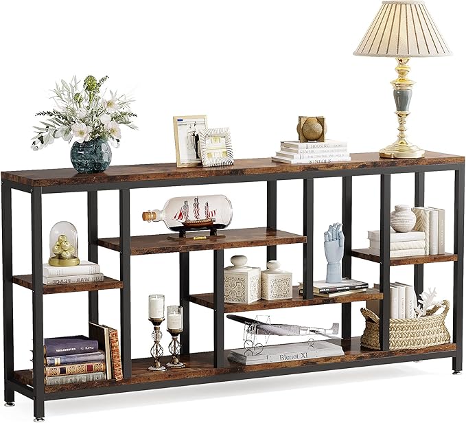 Tribesigns Console Sofa Table, 70.9 inch Extra Long Table Behind Couch - Image 8