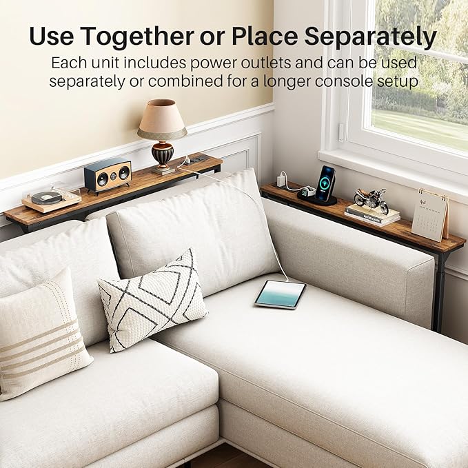 Kitstorack 2-Pack Narrow Console Table - Image 7