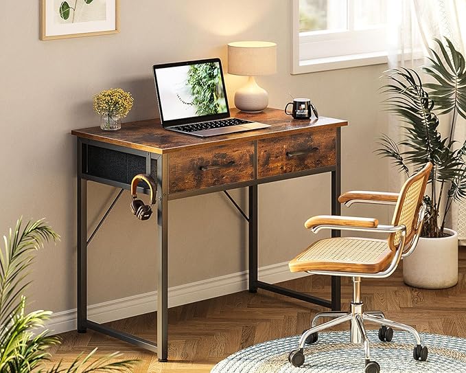 Casaottima 32 Inch Small Office Computer Desk - Image 2