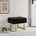 Modern Style Bedroom Single Seat Bench, Cushioned Bed end Stool, Living Room by ECLYLFurniture