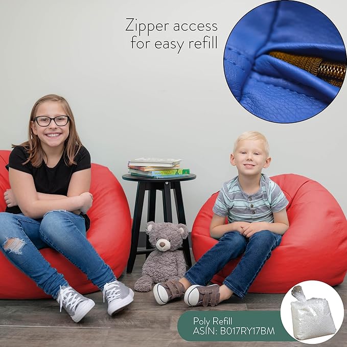 Children's Factory-CF610-007 35" Kids Bean Bag Chairs, Flexible Seating - Image 5