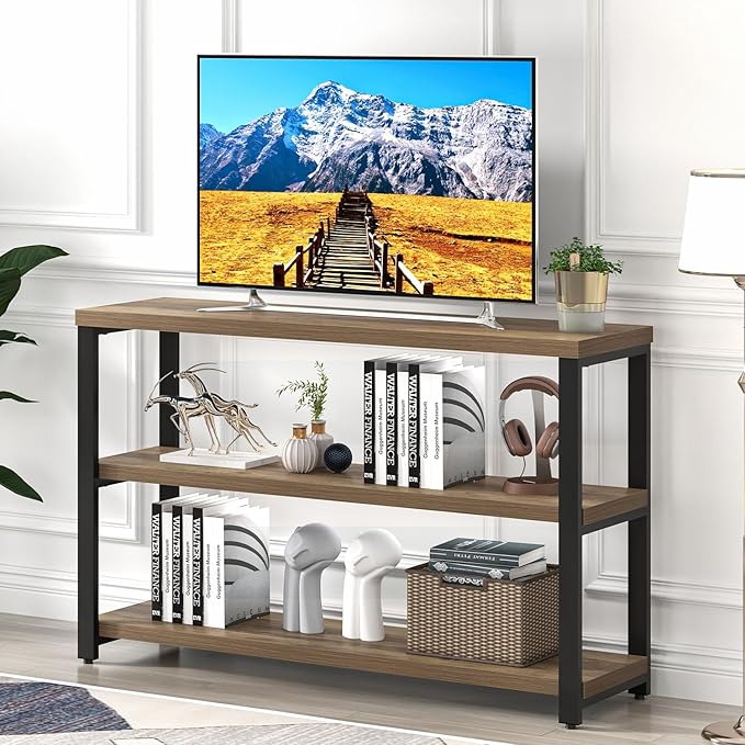 EXCEFUR Modern Sofa Table Behind Couch, Console Table - Image 4