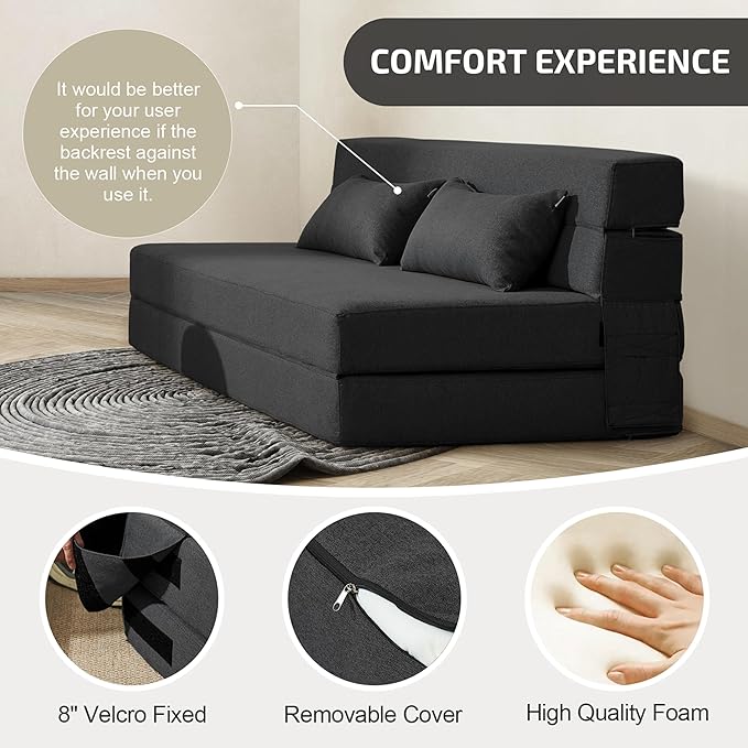 Convertible Folding Sofa Bed - Image 4