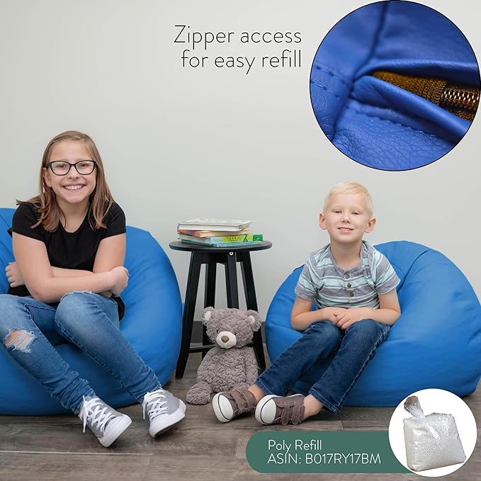 Children's Factory 26" Kids Bean Bag Chairs, Flexible Seating Classroom - Image 5