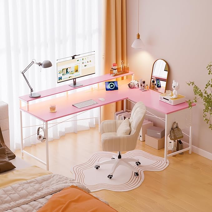 Pamray 64 Inch L Shaped Gaming Desk - Image 2