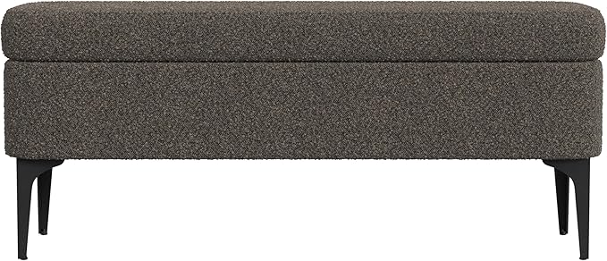 HomePop Upholstered Storage Bench - Image 4