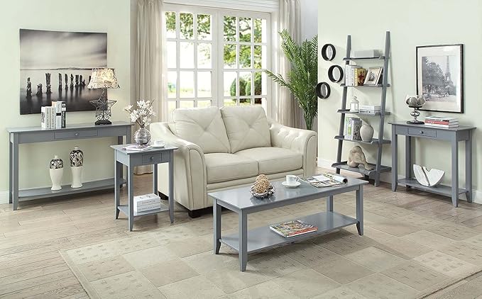 Convenience Concepts American Heritage Bookshelf Ladder - Image 2