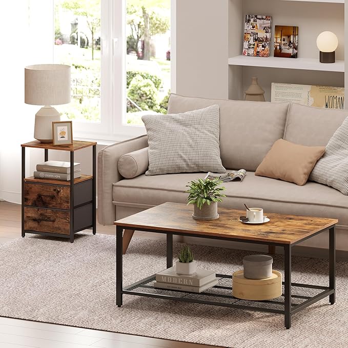 TUTOTAK End Table, Night Stand, Side Table, Nightstand - Image 7