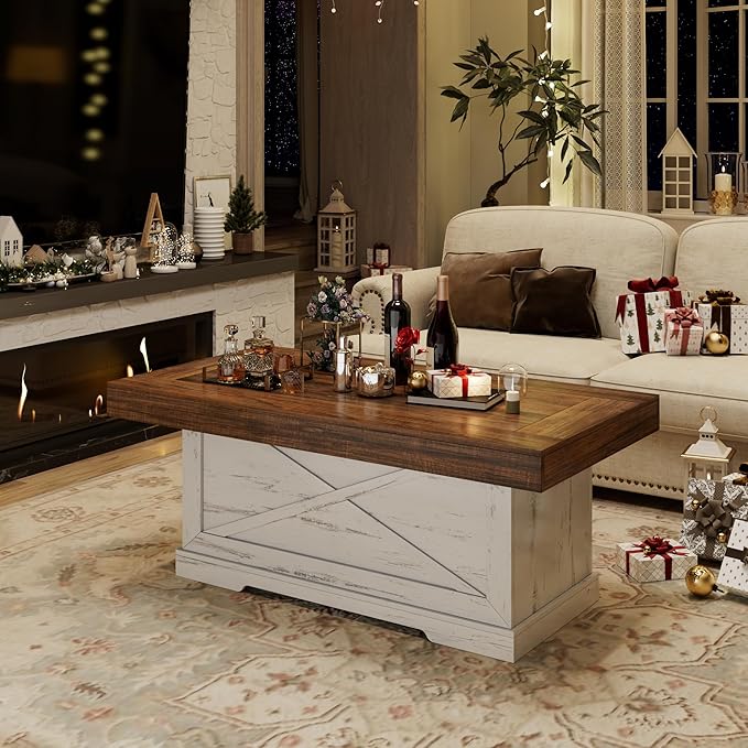 Coffee Table 39 in Farmhouse Center Table - Image 5