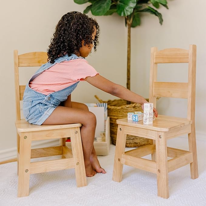 Melissa & Doug Wooden Chairs - Image 3