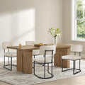 Dining Chairs Set of 4, Upholstered Modern Kitchen Chairs by Kislot