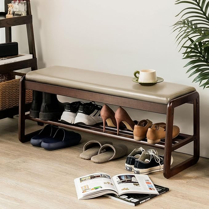 Shoe Bench, Entryway Bench by Cttasty