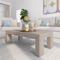 Plank+Beam Modern Rectangular Coffee Table, Medium Sized Coffee Table, Center by PlankBeam
