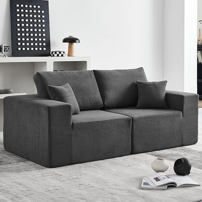 INGEROOM 79" Cloud Couch, Loveseat Sofa by INGEROOM