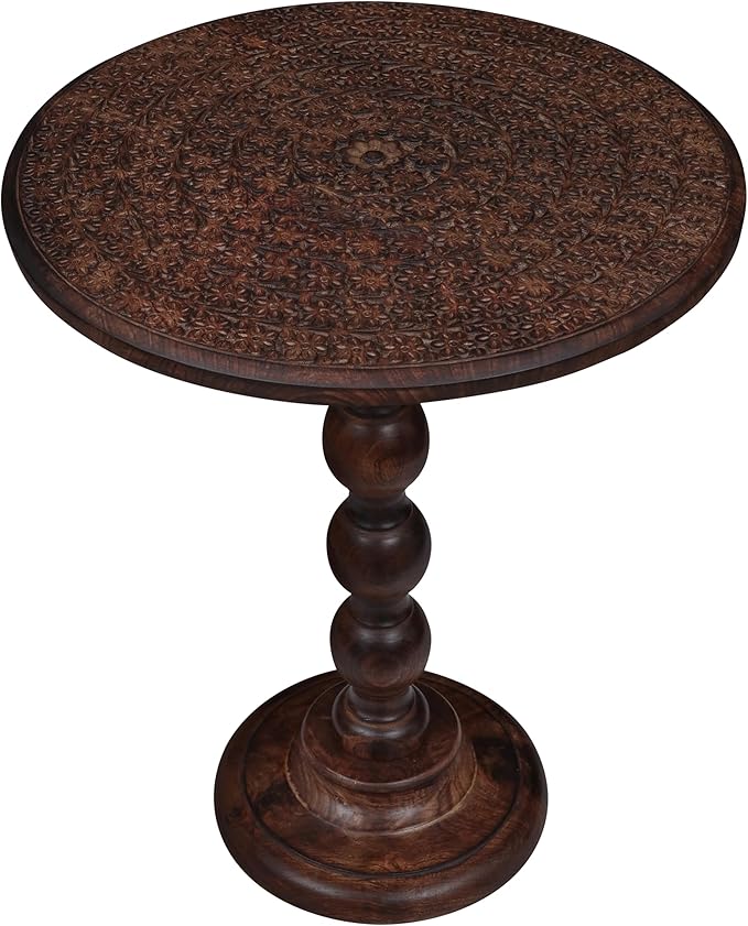 Side Tables Round – Small Drink Table by TheWoodenTown