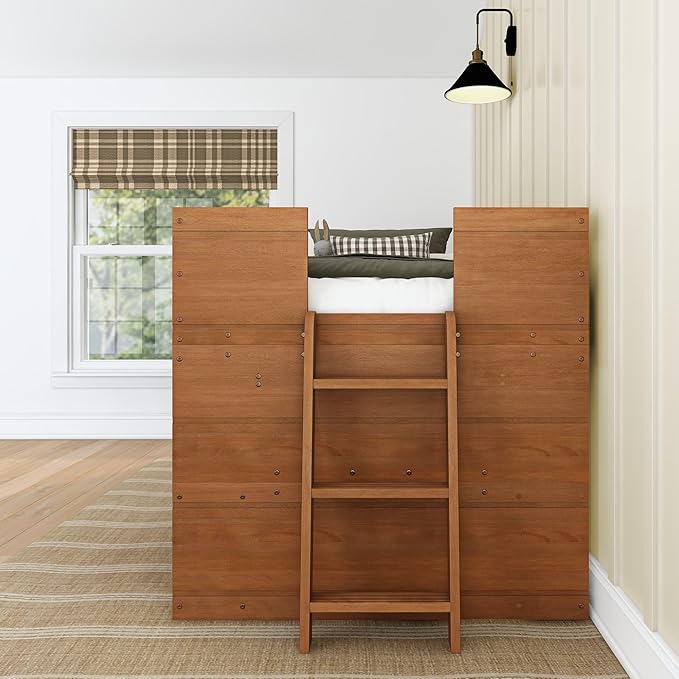 Max & Lily Modern Farmhouse Twin Low Loft Bed - Image 7
