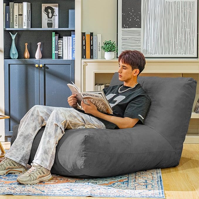 Bean Bag Chair Lazy Bean Bag Sofa, Floor Beanbag Chairs - Image 8