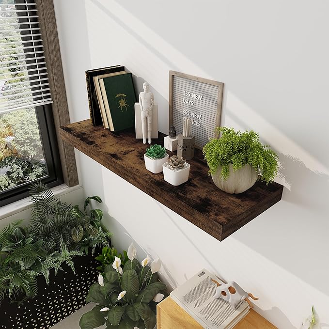 Floating Shelves 36 Inch Long, 12 Inch Deep Floating Shelves - Image 7