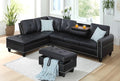 98 Inch L Shaped Sectional Sofa by Unknown