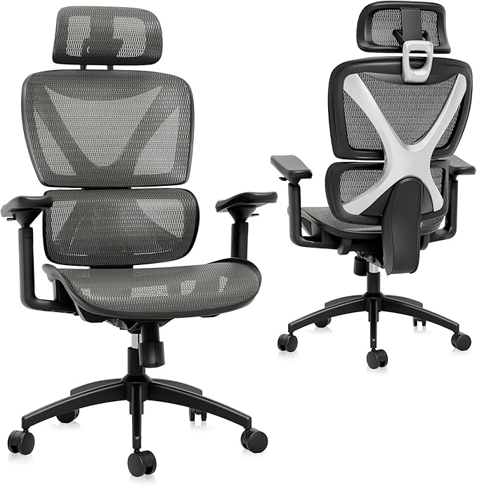 GABRYLLY Ergonomic Office Chair, Big and Tall Mesh Chair by GABRYLLY