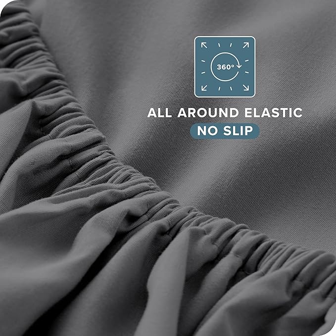 Bare Home Short Queen Sheet Set - Image 6