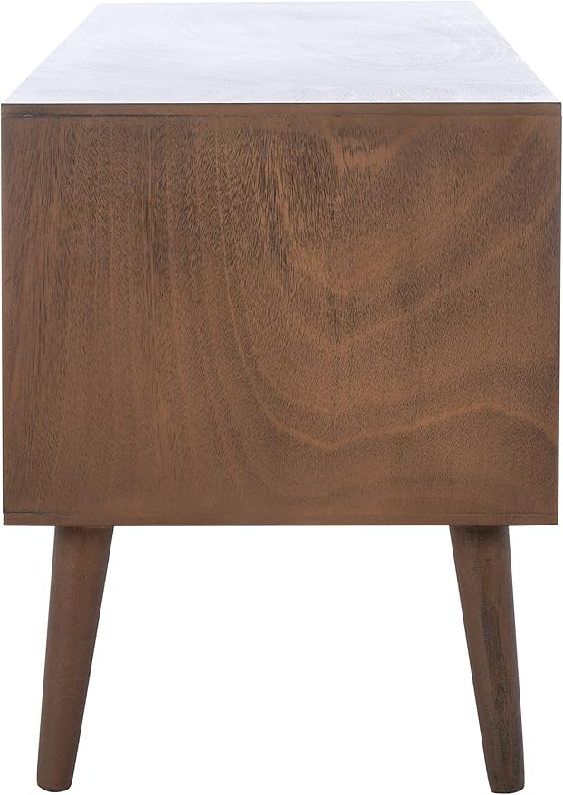 SAFAVIEH Sorrel TV Stand for up to 55" Flatscreen – Brown, 2 Doors - Image 5