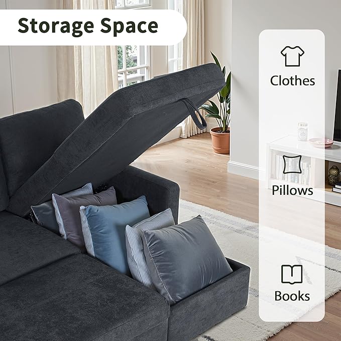 83" Pull Out Sleeper Couch - Image 4